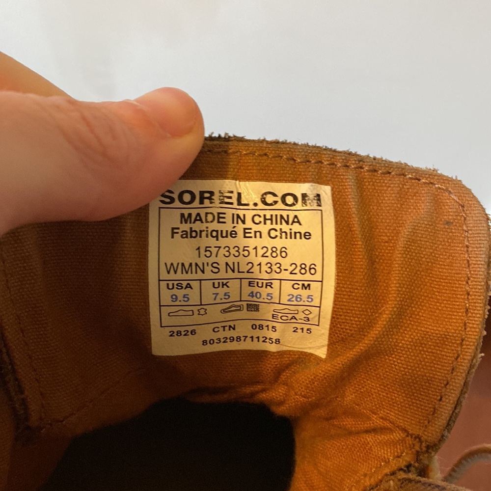 Sorel Out N About, waterproof ankle boots, size 9.5 - Picture 4 of 12